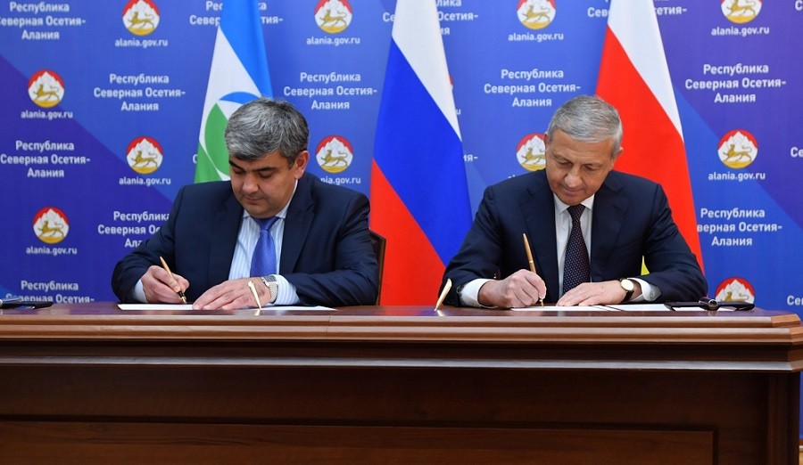 Главы Кабардино-Балкарии и Северной Осетии подписали соглашение о сотрудничестве