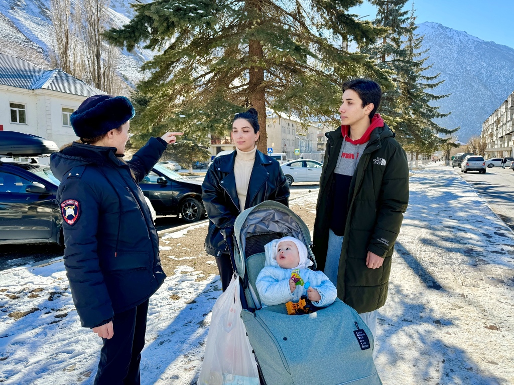 Жители курортного района Кабардино-Балкарии стали участниками акции «Безопасная прогулка»