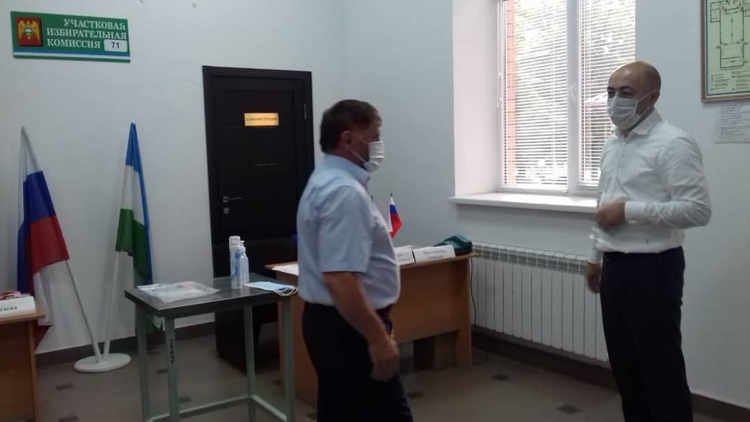 При голосовании в Лескенском районе соблюдаются рекомендации Роспотребнадзора
