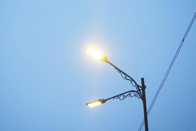 В Тереке восстановлено уличное освещение