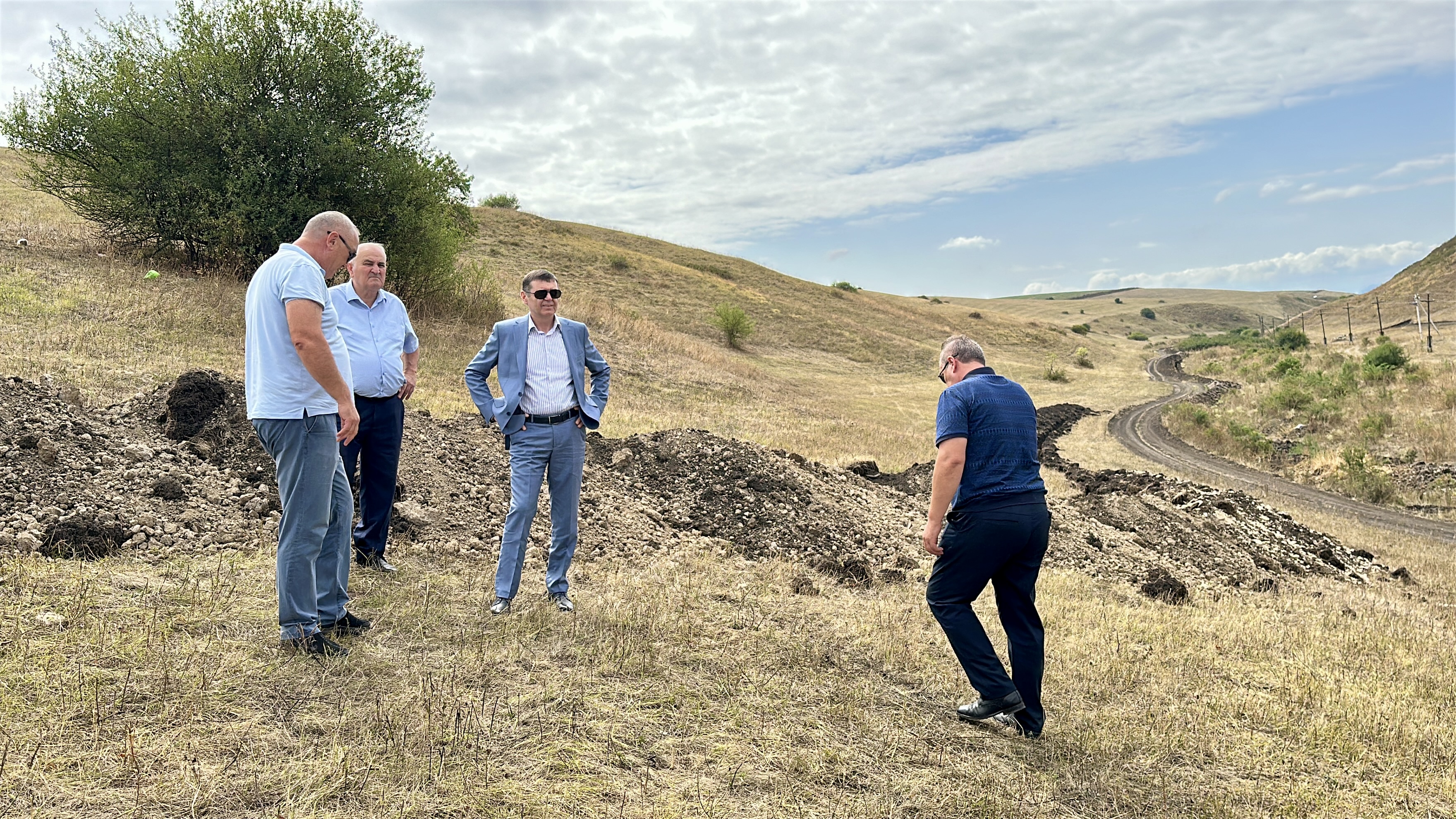 В Нижнем Куркужине идет строительство нового водопровода  