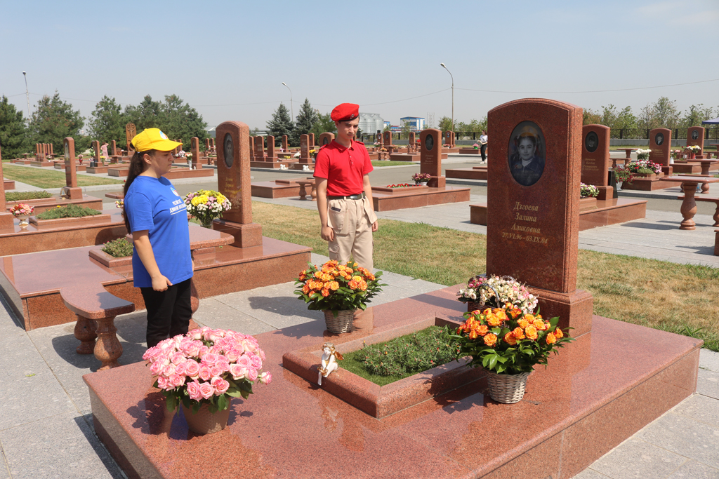 Юнармейцы Терского района посетили Беслан