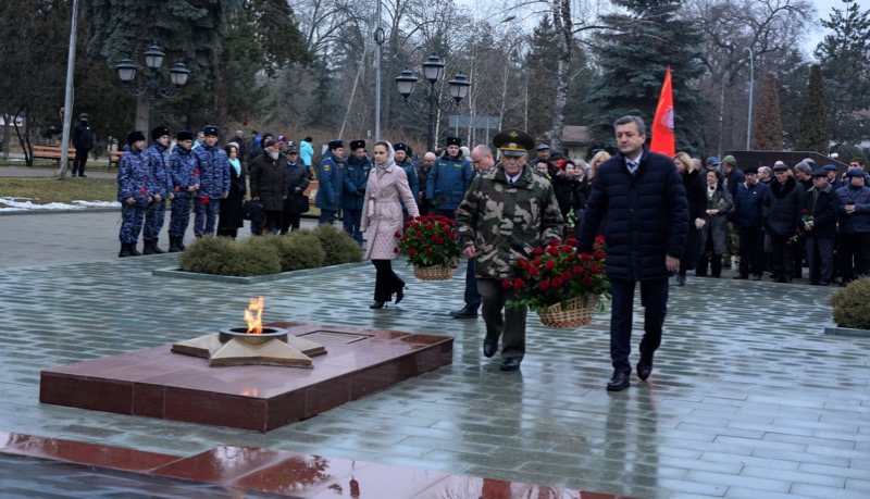 В Нальчике прошло мероприятие, посвященное 80-летию Сталинградской битвы