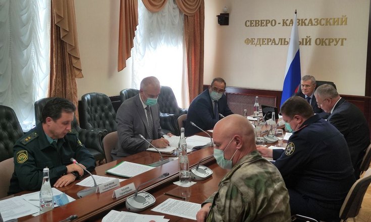Казбек Коков принял участие в заседании Координационного совещания по вопросам безопасности под председательством Юрия Чайки