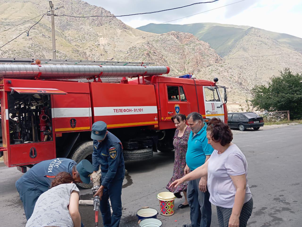 В Тырныаузе восстанавливают инфраструктуру после схода селя