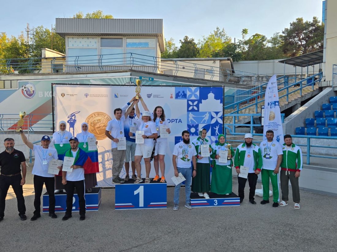 Лучники КБГУ завоевали первое место на Фестивале культуры и спорта народов Юга России