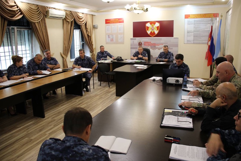 В региональном управлении Росгвардии подвели итоги за первое полугодие