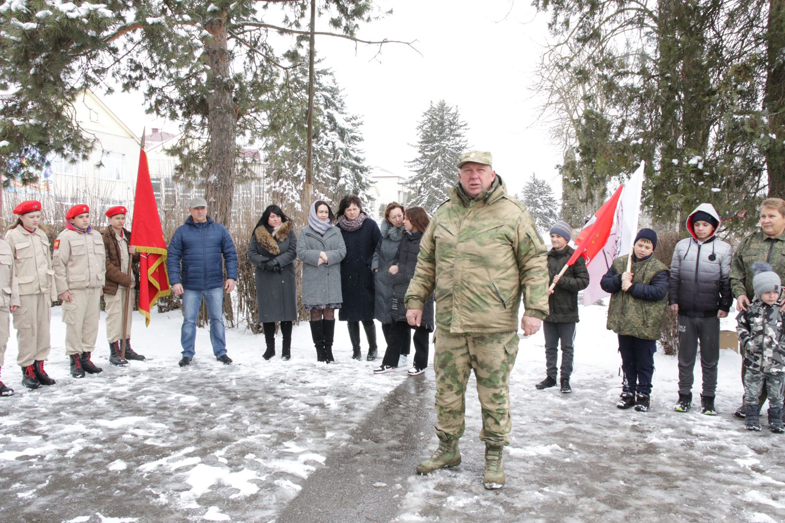В Кабардино-Балкарии росгвардейцы поддержали акцию «Своих не бросаем»