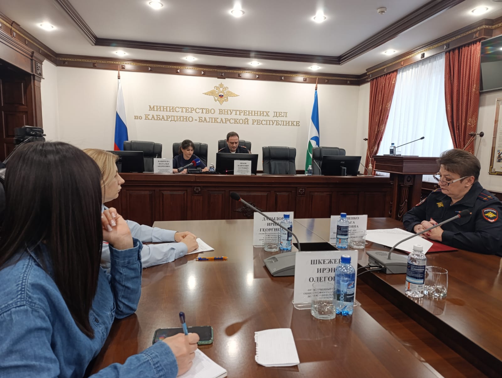 В Министерстве внутренних дел по КБР состоялся брифинг