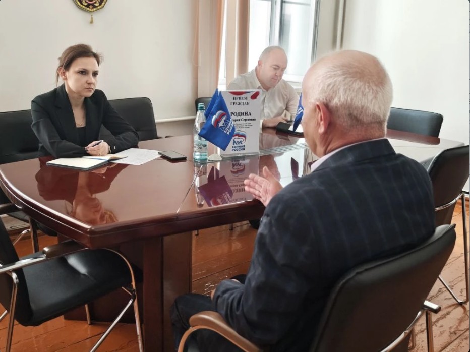 В Баксанском районе состоялся прием граждан депутатом Государственной думы 