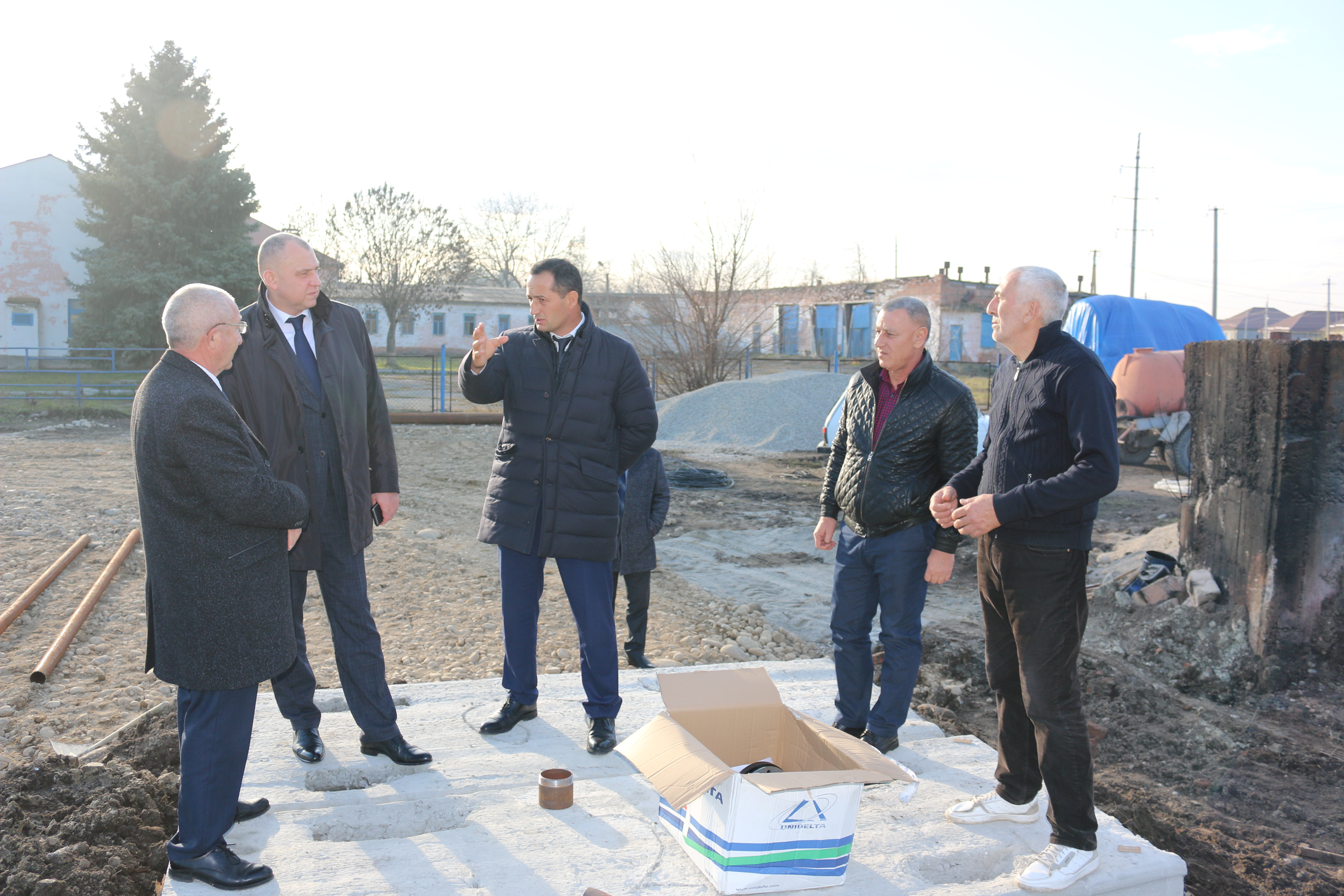 В северной части Баксана бурят водопроводную скважину