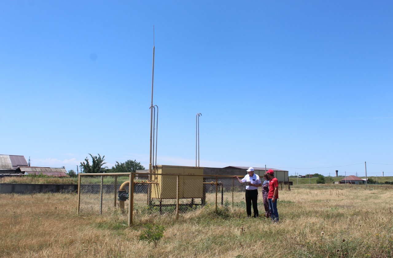 В Прохладном в микрорайоне «Северный» завершили газификацию