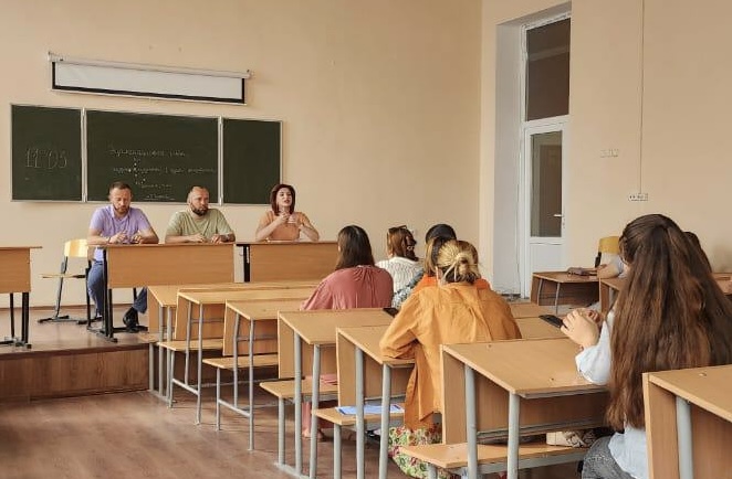 Проведена лекция для туркменских студентов