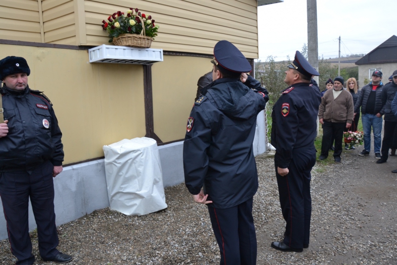 В КБР назвали улицу в память о погибшем полицейском