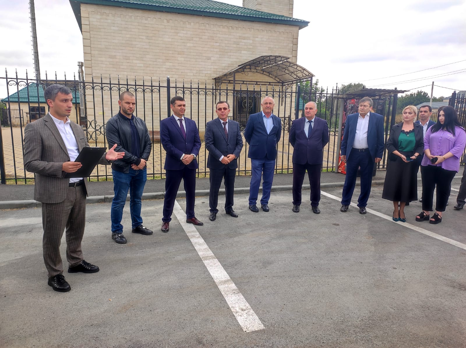 В Баксанском районе открыли обновленную дорогу