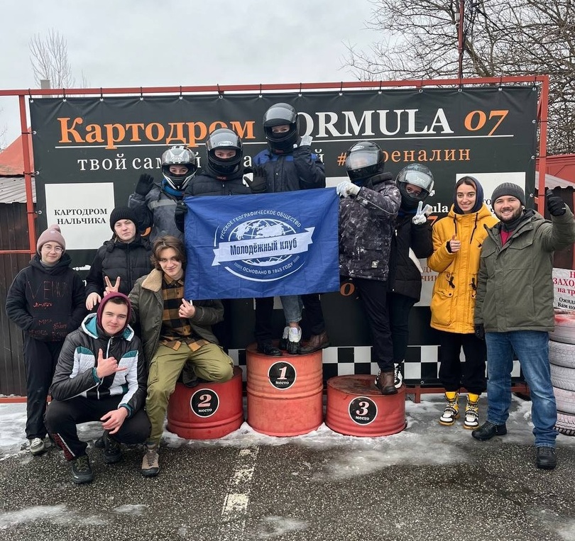 Активистов Молодежки РГО обучают картингу