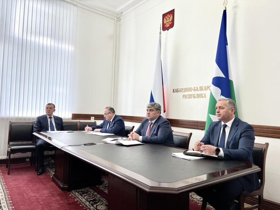 Глава КБР Казбек Коков принял участие в совещании президиума Правительственной комиссии по региональному развитию