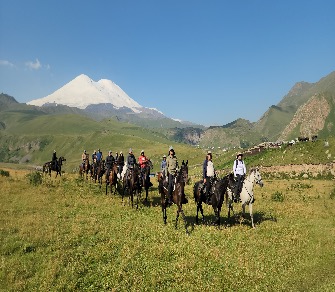 Завершение конного похода