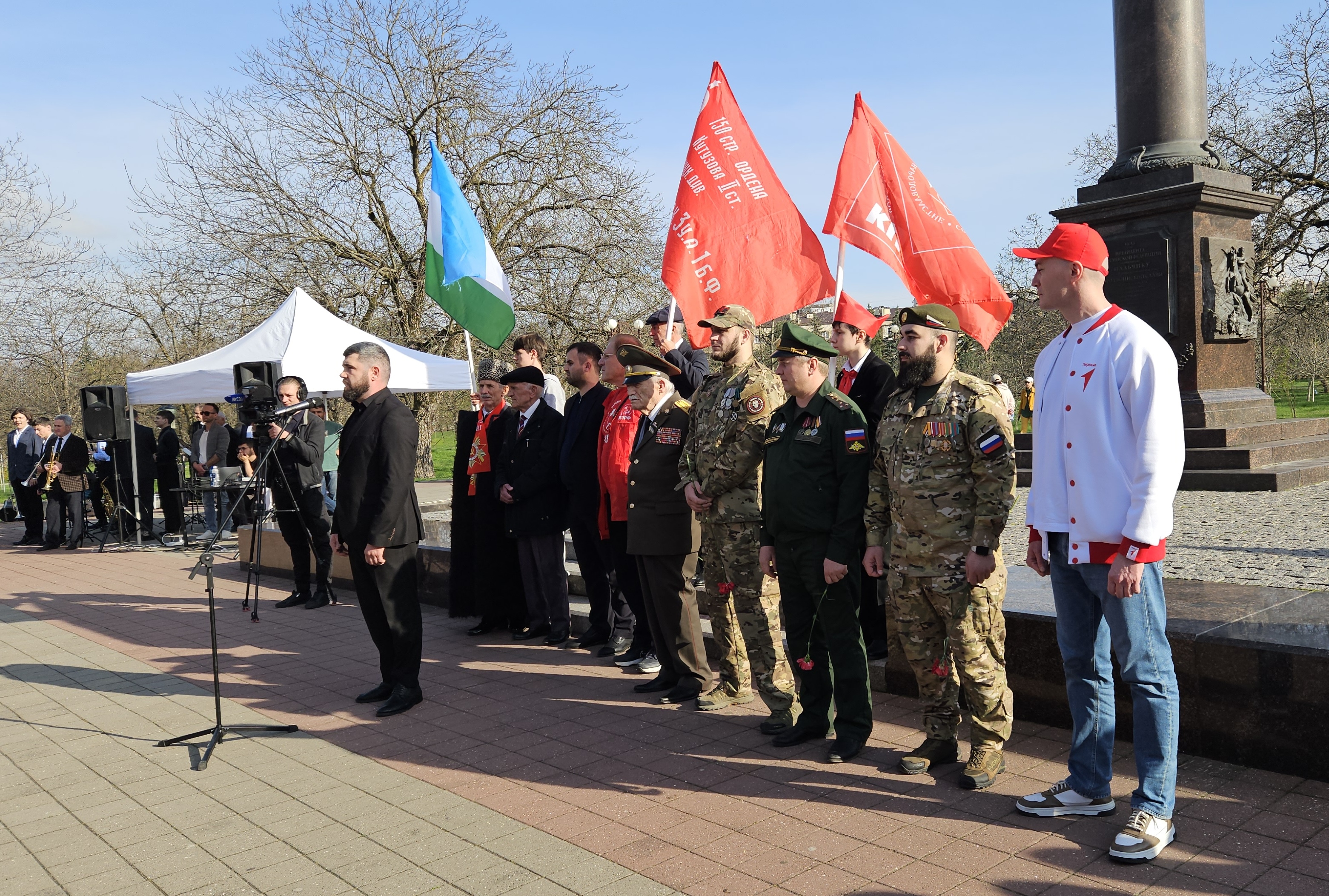 Нальчик присоединился к международной эстафете «Наша Великая Победа»