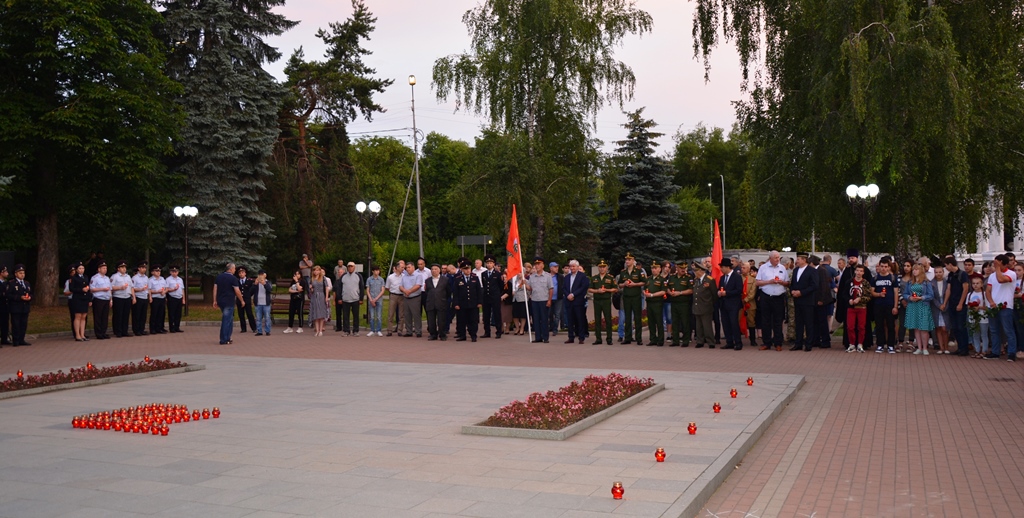 В Нальчике состоялась всероссийская патриотическая акция «Свеча памяти»