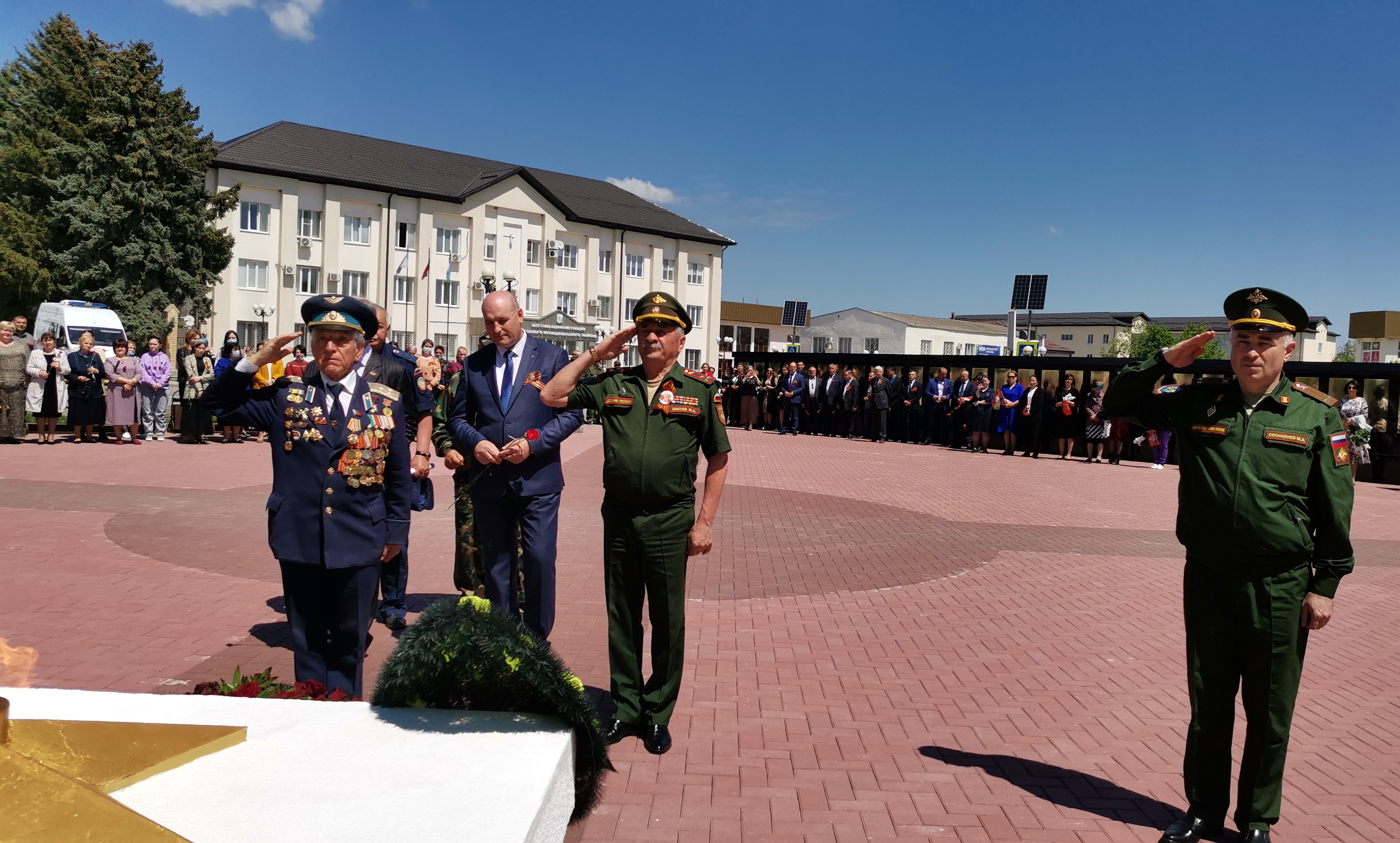 Автопробег по местам боевой Славы посетил Зольский район