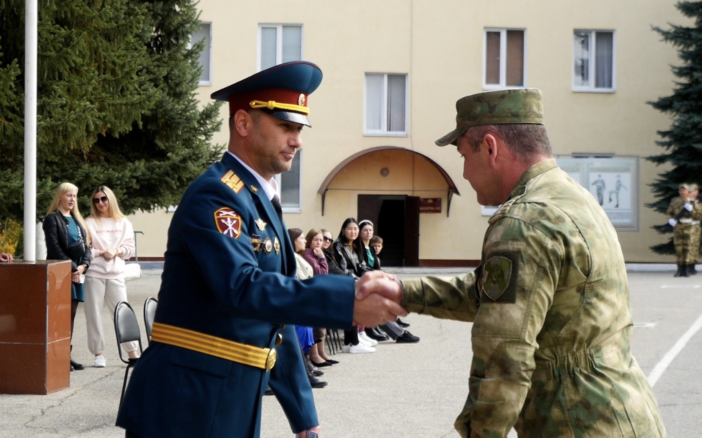 В Кабардино-Балкарии воинская часть Росгвардии отметила годовщину образования