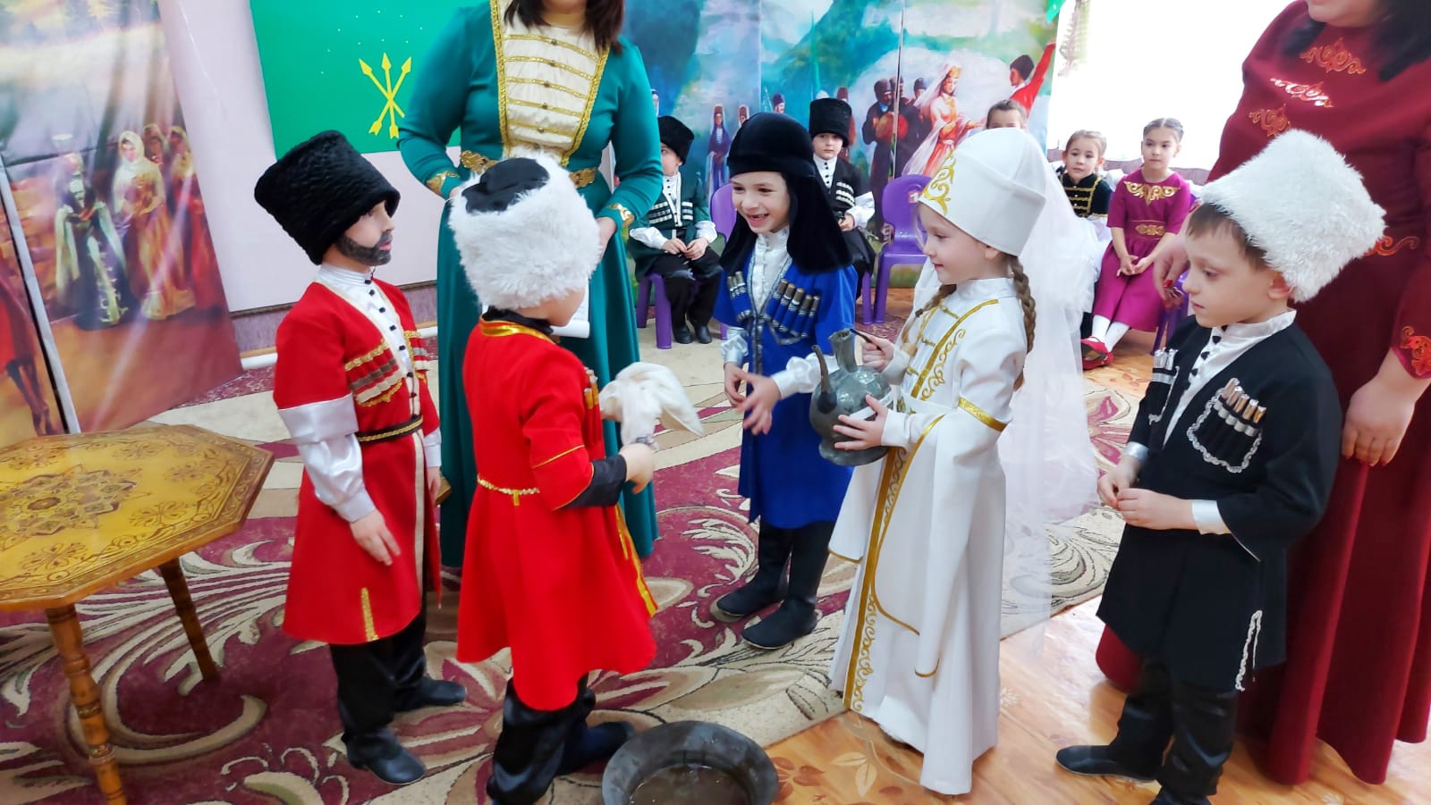 В Баксане прошло театральное занятие по этикету