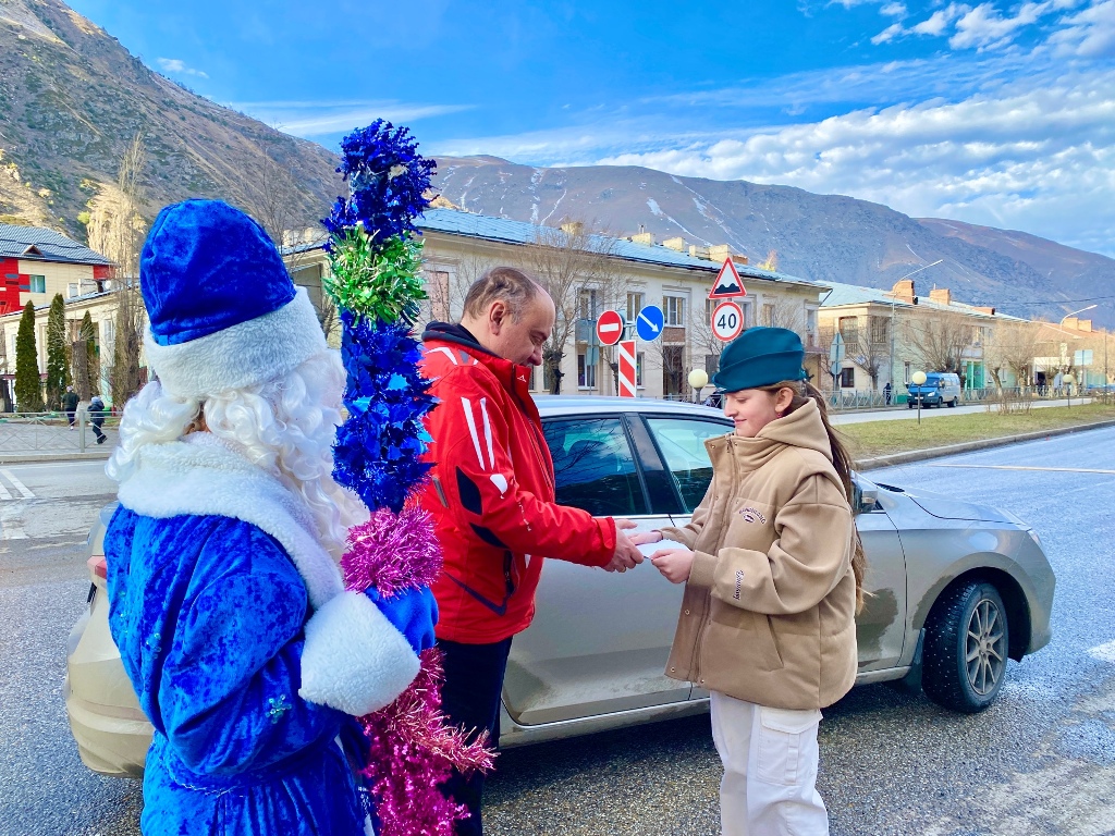 Письмо водителю от Деда Мороза