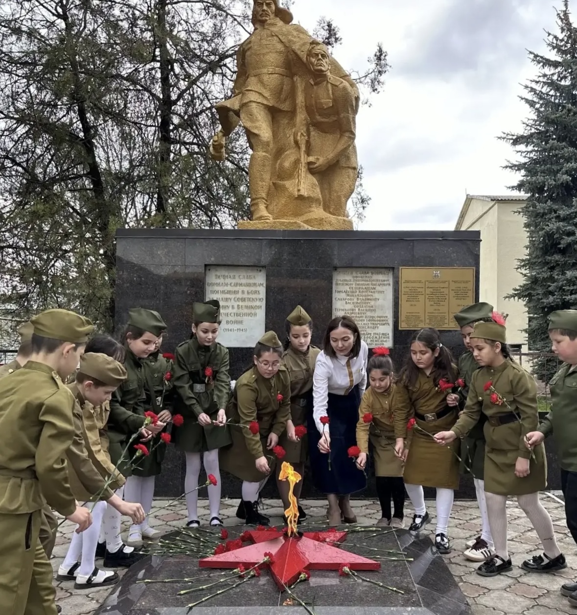 В Зольском районе проходят патриотические акции