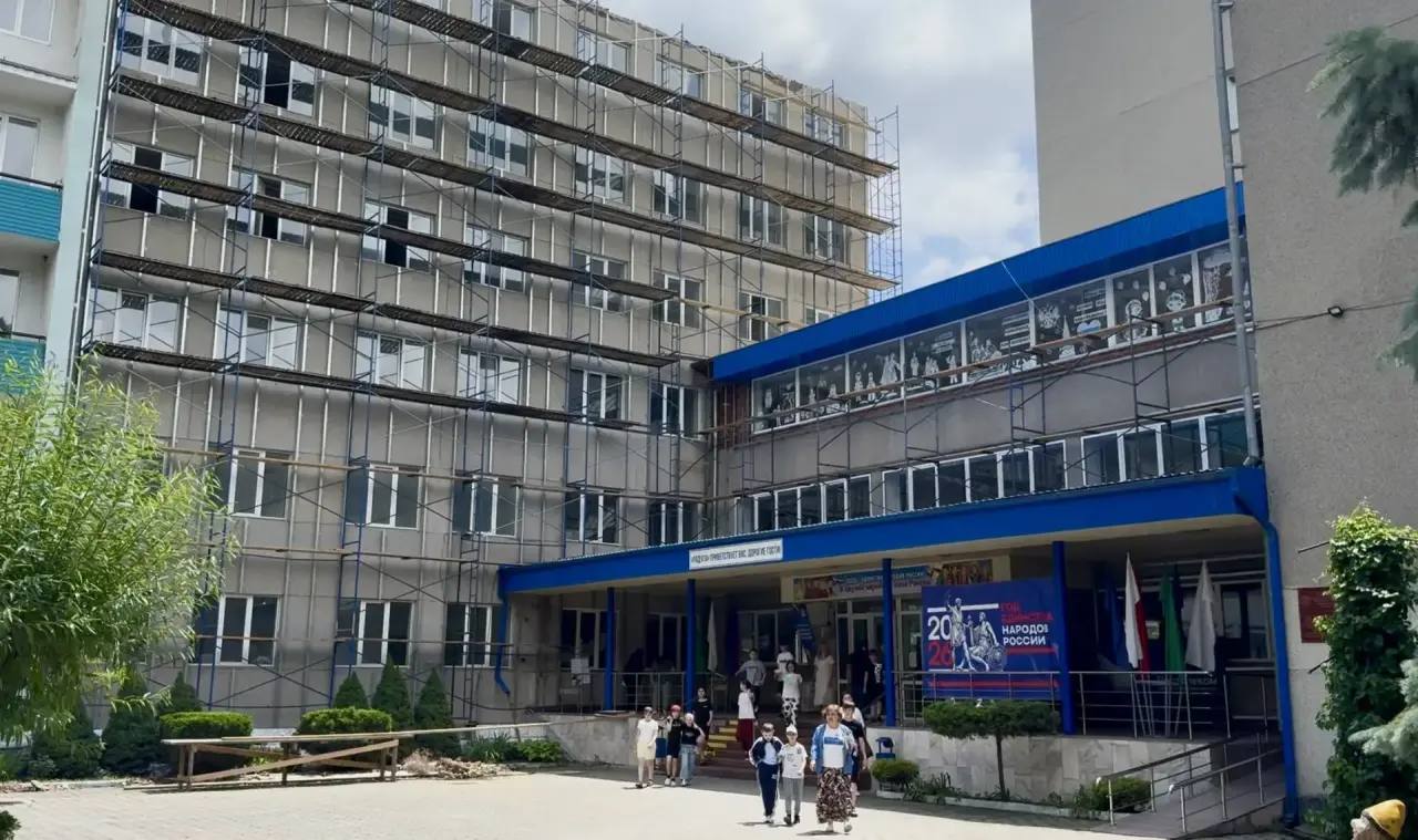 ​В Нальчике реконструируют первый корпус детского реабилитационного центра «Радуга»
