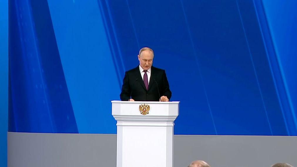 В. Путин: «Послание Федеральному Собранию – это прежде всего взгляд в будущее»