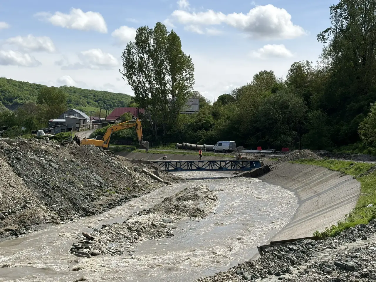 Герпегеж: движение осуществляется в штатном режиме