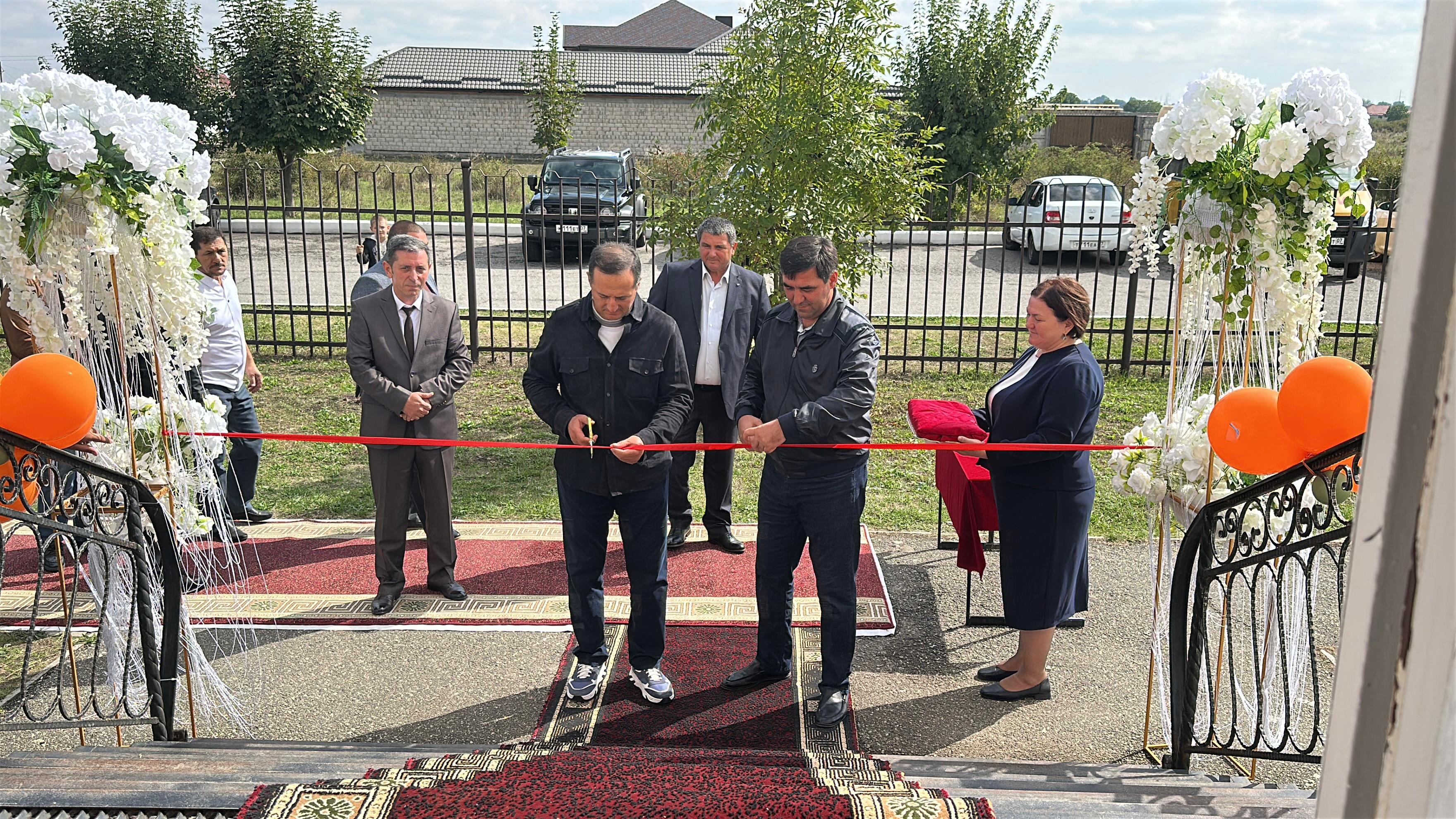 В Дыгулыбгее открылся спортзал по вольной борьбе