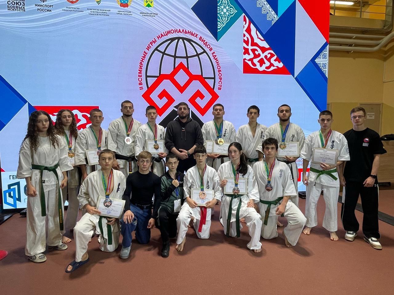 39 медалей в Новочебоксарске