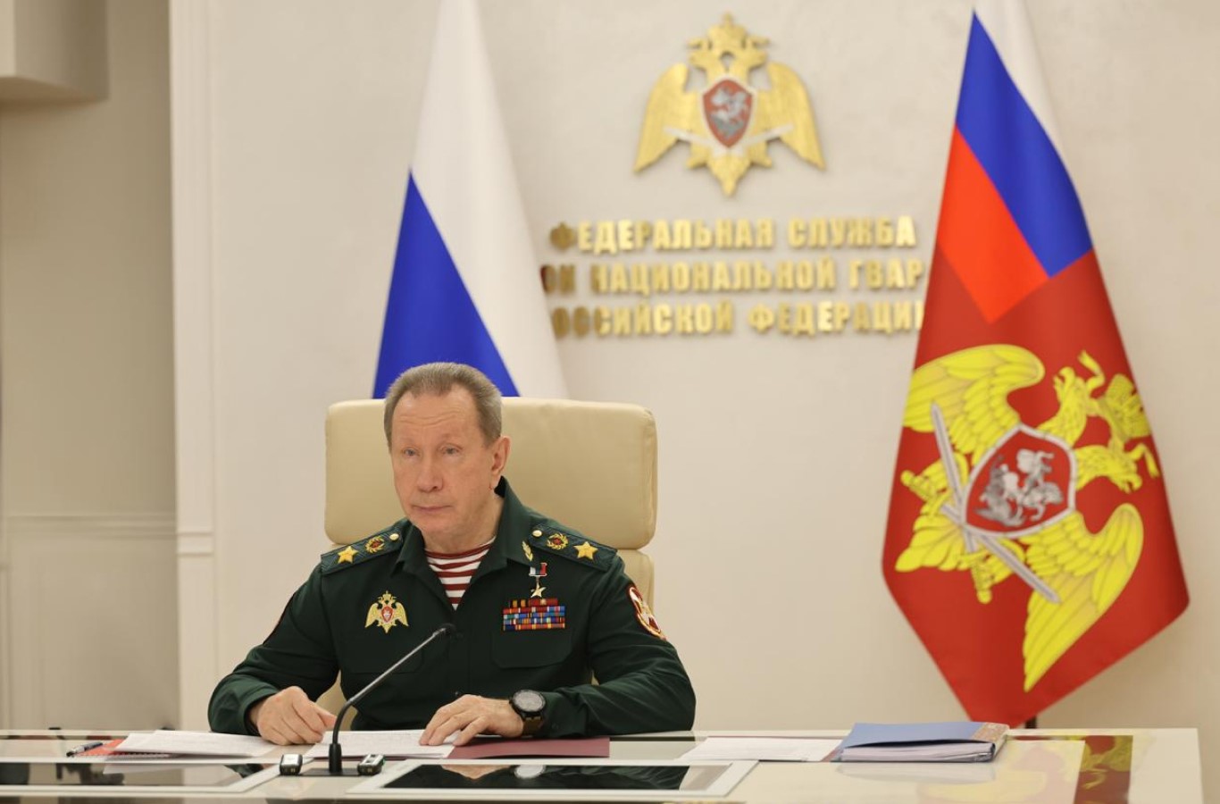 Росгвардия проводит учение