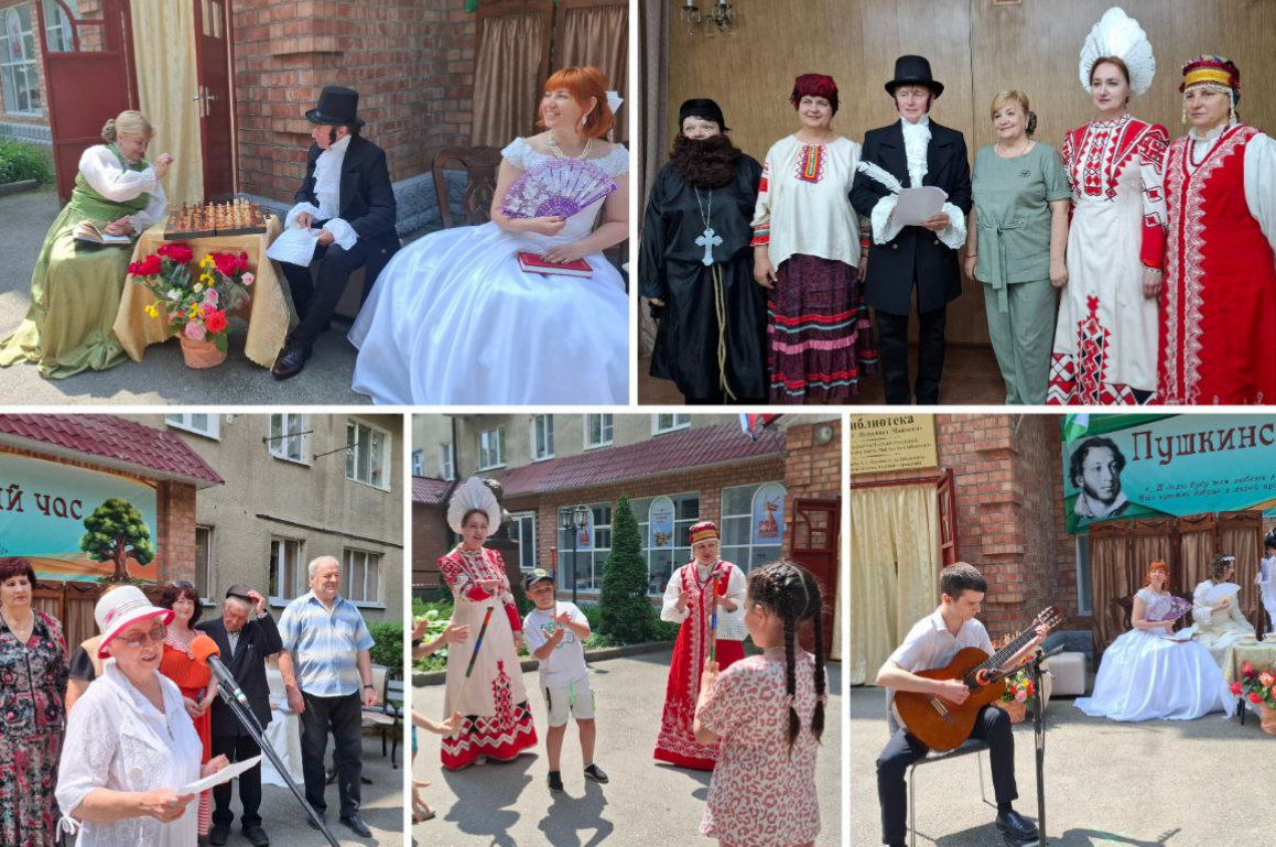 В Майском районе отметили День рождения Александра Сергеевича Пушкина