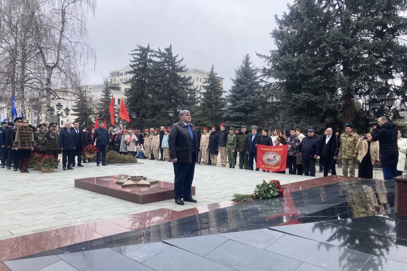 В Нальчике прошел митинг в честь Дня защитника Отечества