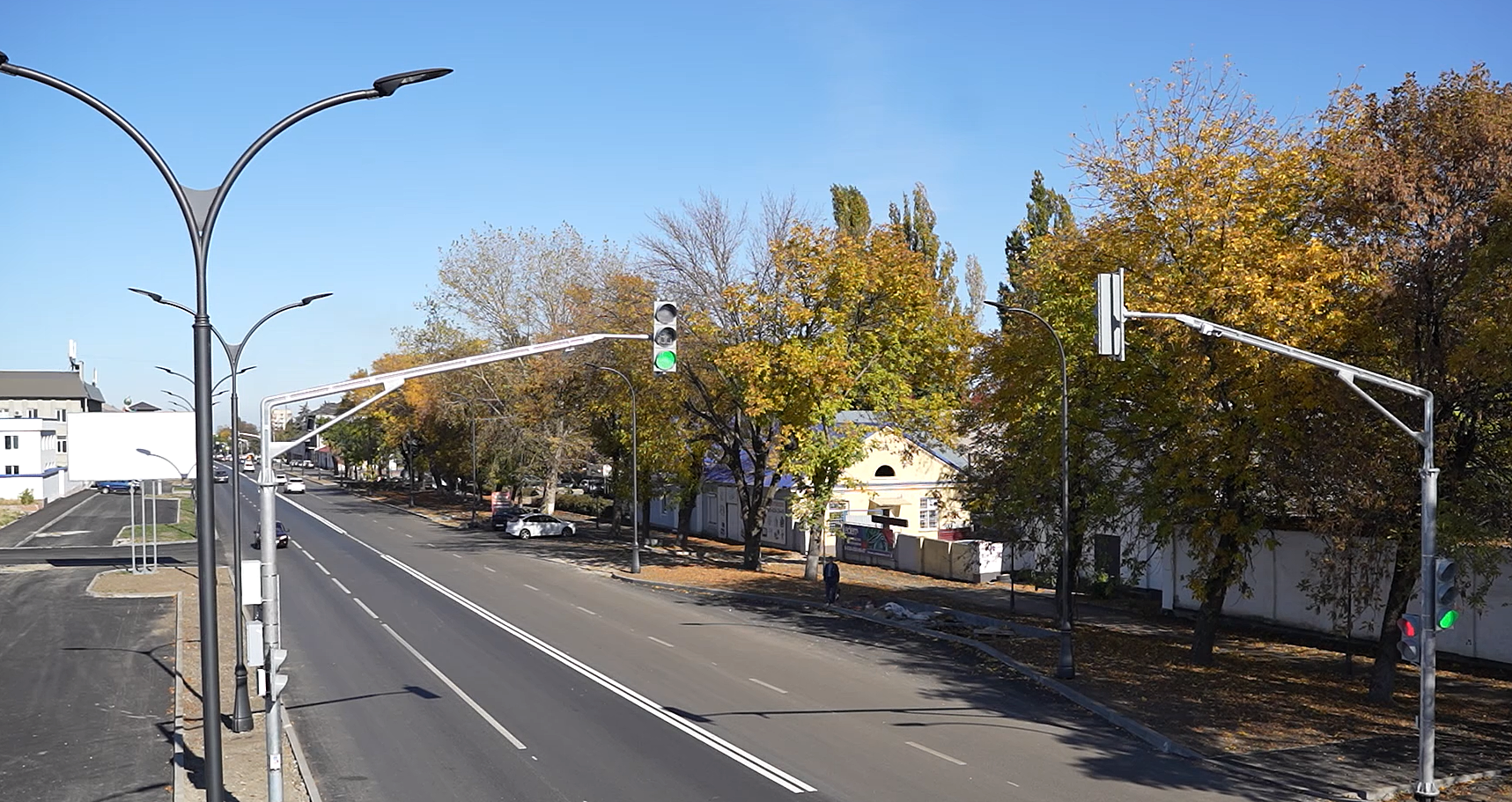 В Нальчике завершены работы по капитальному ремонту улицы Кабардинской