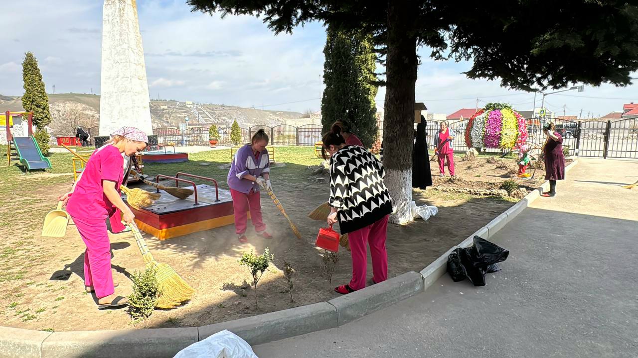 Баксанский район присоединился к общереспубликанскому месячнику по санитарной очистке и благоустройству