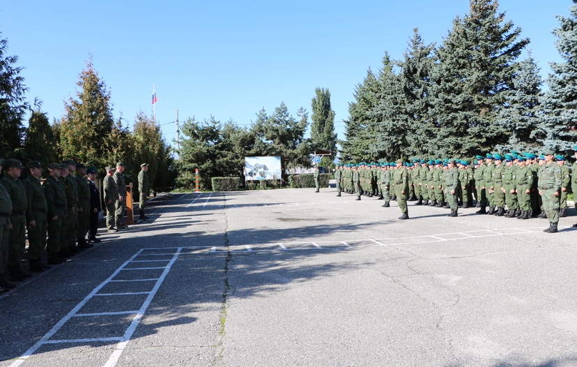 Военнослужащие по призыву направляются на границу