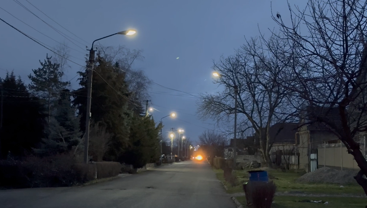 В Тереке восстановили освещение на улице Канкошева