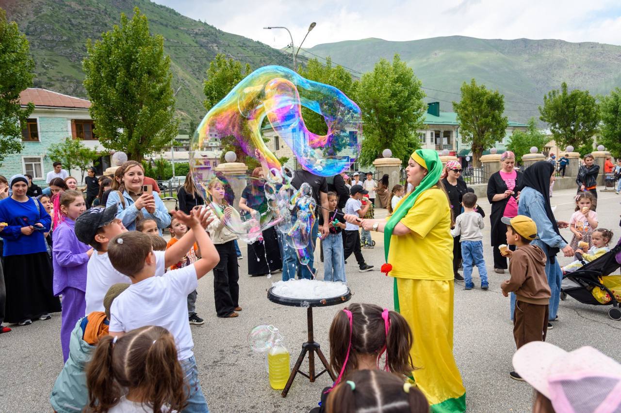 В Эльбрусском районе отметили День защиты детей