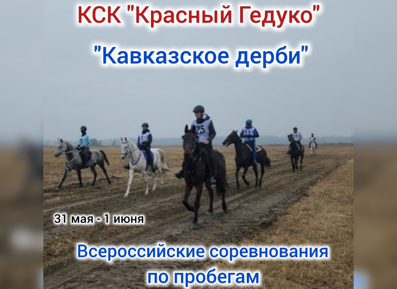 В Баксане пройдут Всероссийские соревнования по конным пробегам "Кавказское дерби"