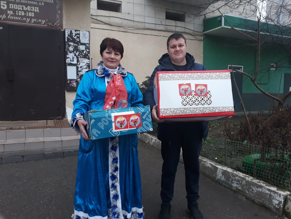 Воспитанников школы-интерната в Приближной поздравили  с праздником