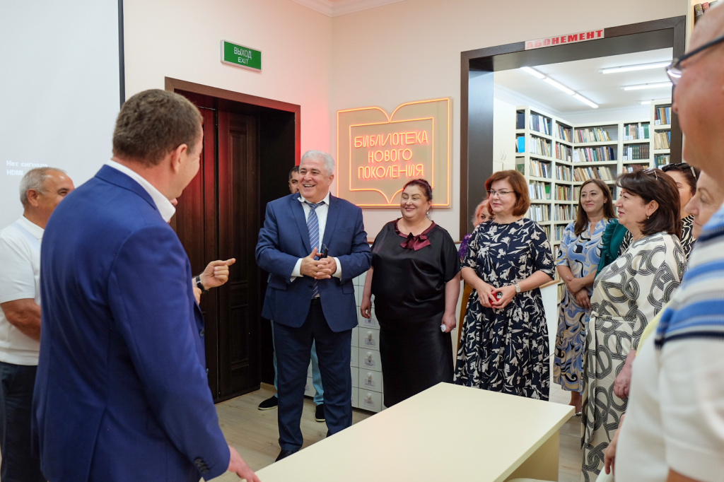 В Чегемском районе открылась первая модельная библиотека  