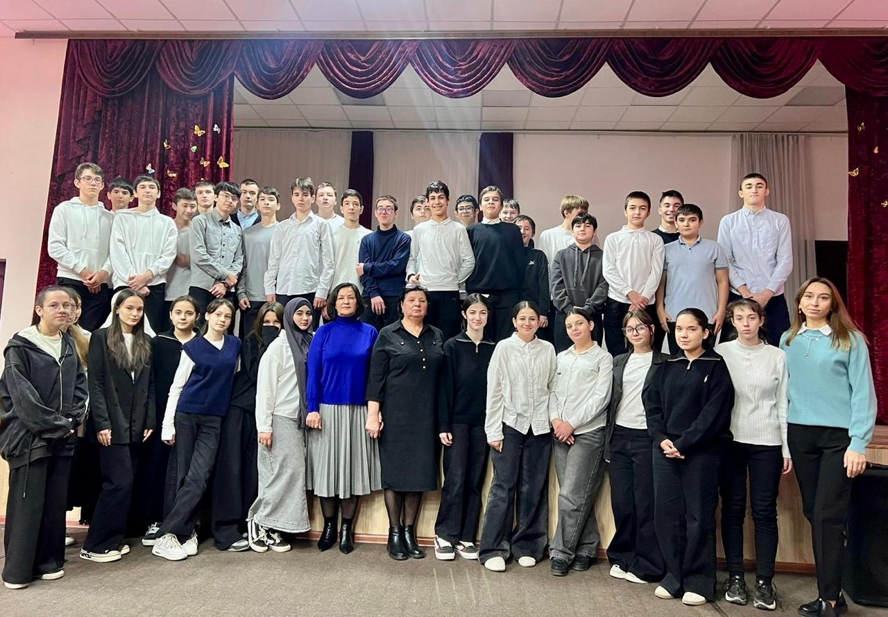 Школьникам прочли лекцию по истории родного города