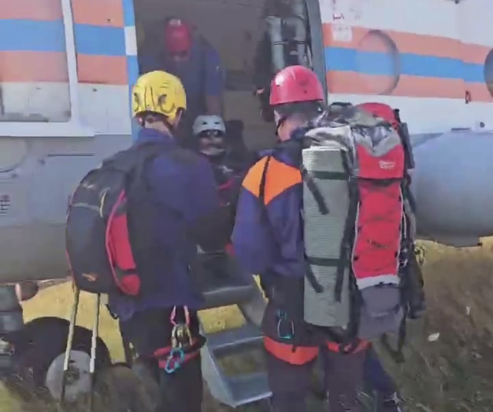 Московского альпиниста эвакуировали с высоты 3300 метров