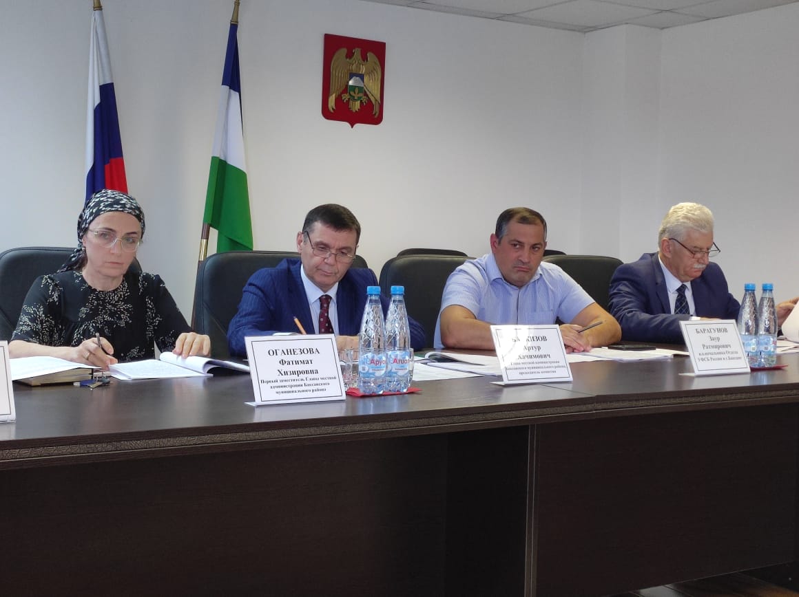 В Баксанском районе прошло заседание антитеррористической комиссии