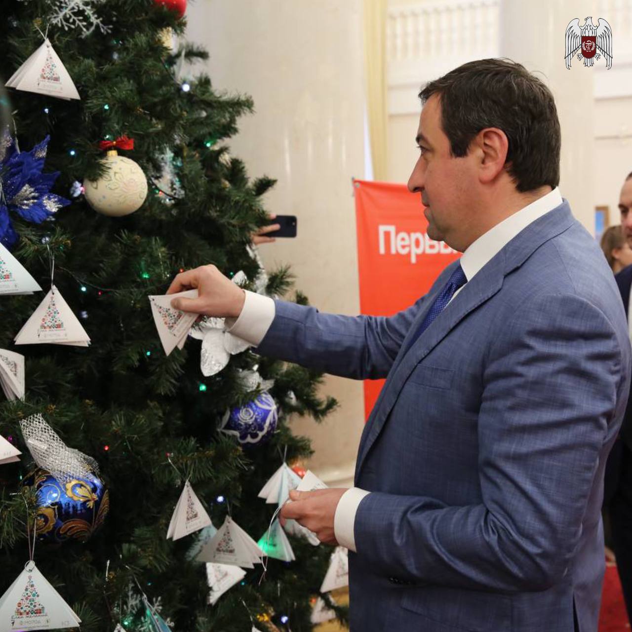 Министр здравоохранения КБР принял участие в акции «Ёлка желаний»