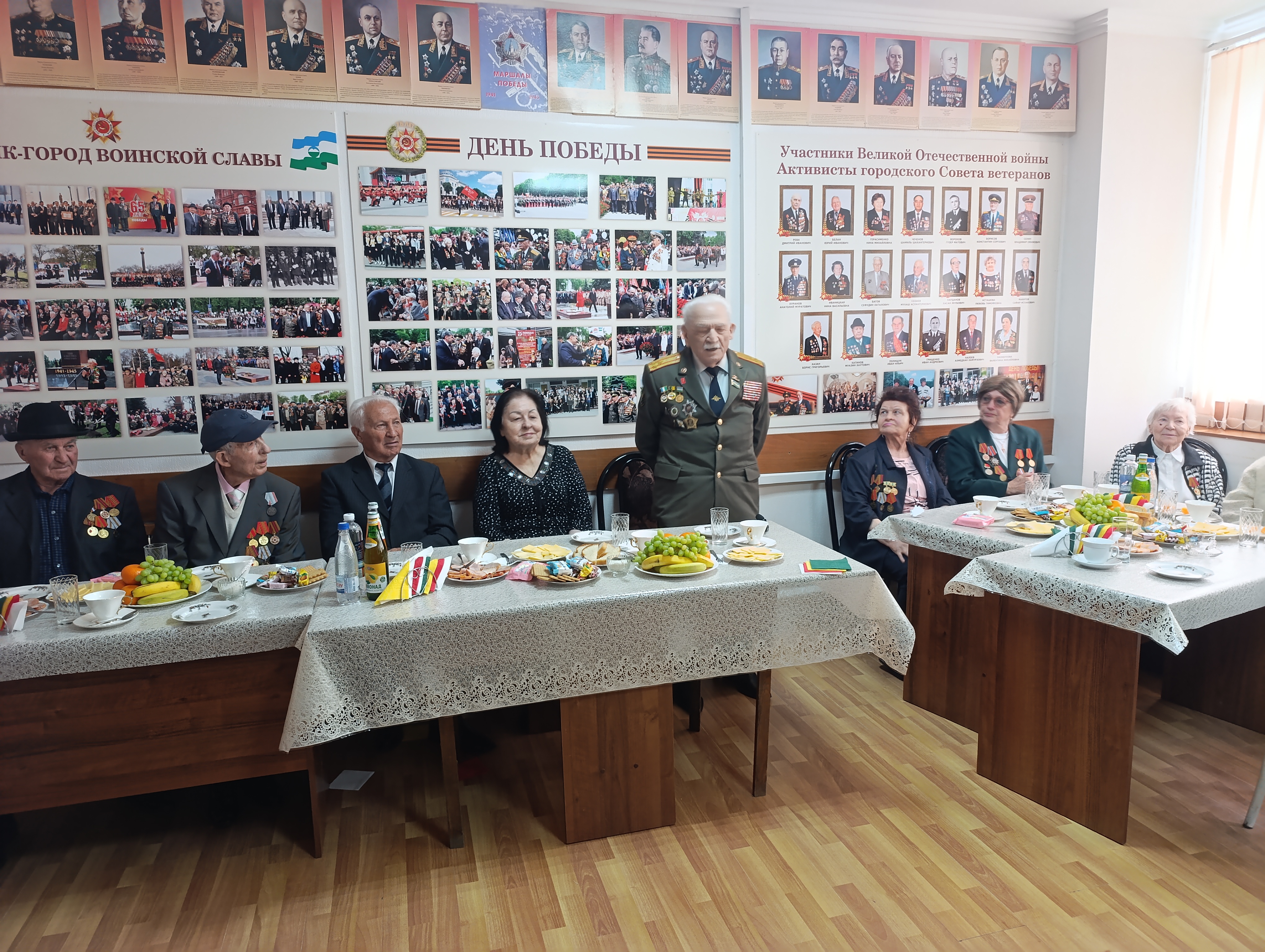 В преддверии Дня Победы в Нальчикском совете ветеранов состоялось торжественное мероприятие